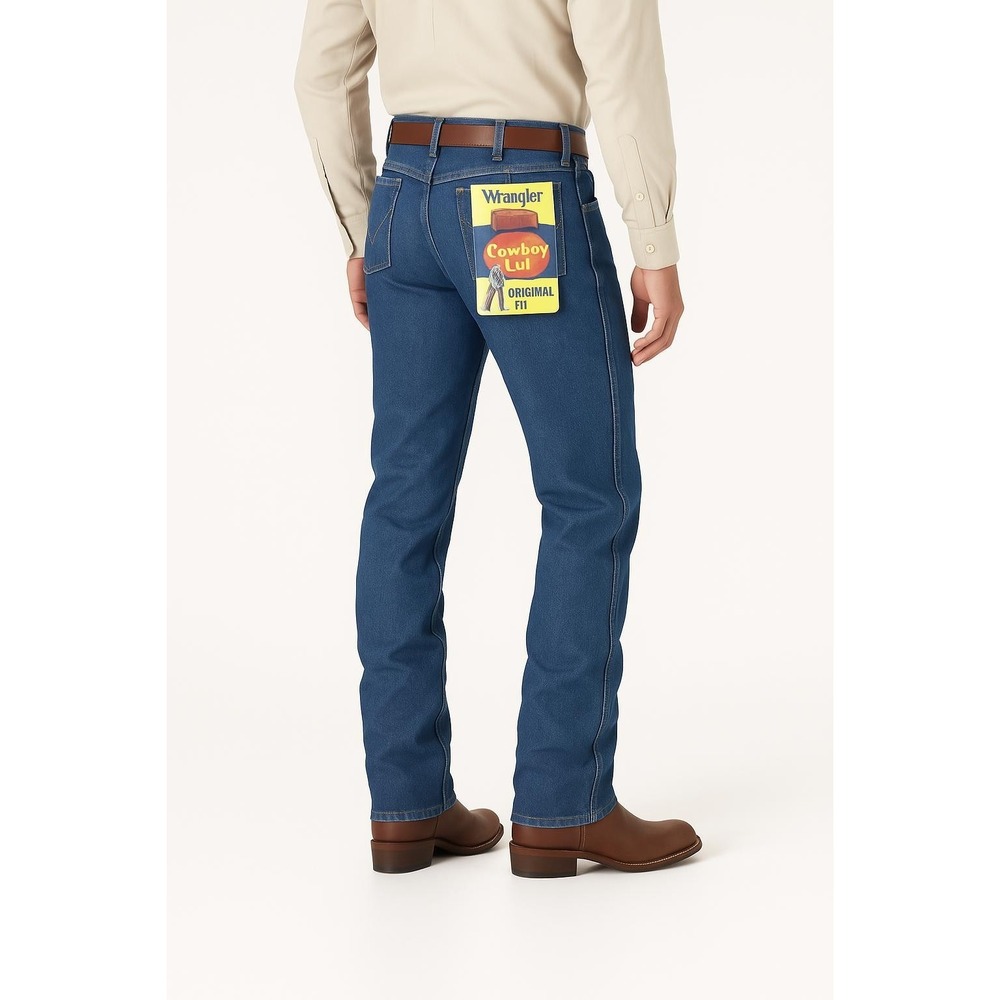 New Wrangler‎ Jeans Mens 42x34 Original Fit Blue Cowboy Cut Classic Western Ride